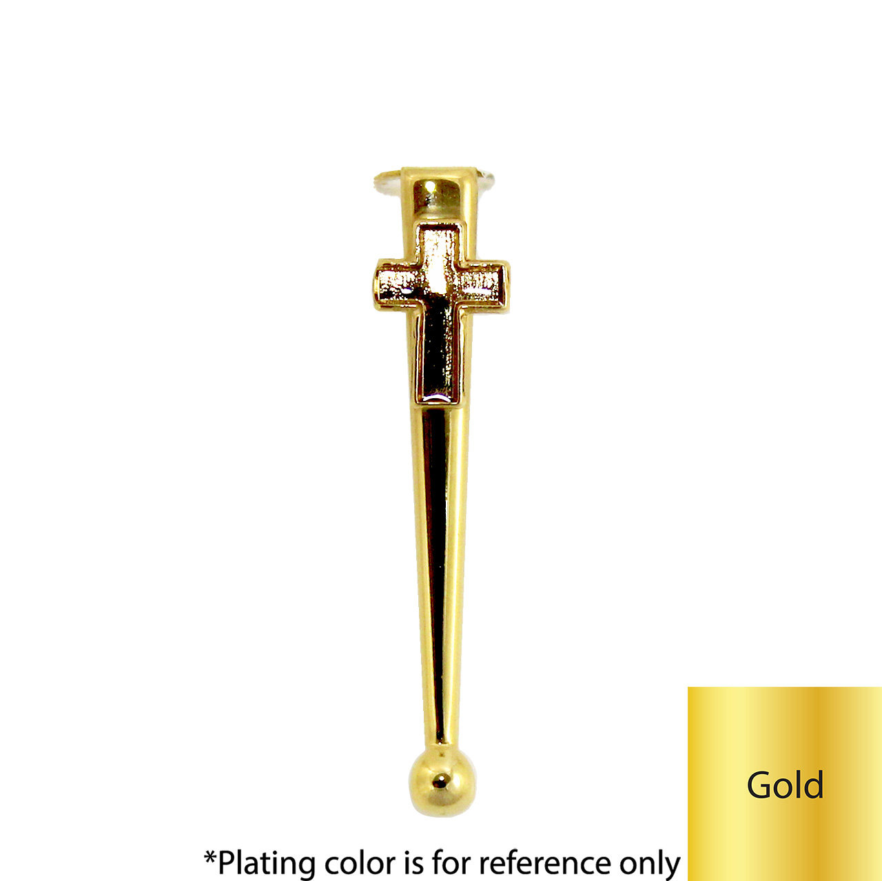 Religious Cross Clip for 7 mm Pen/Pencil