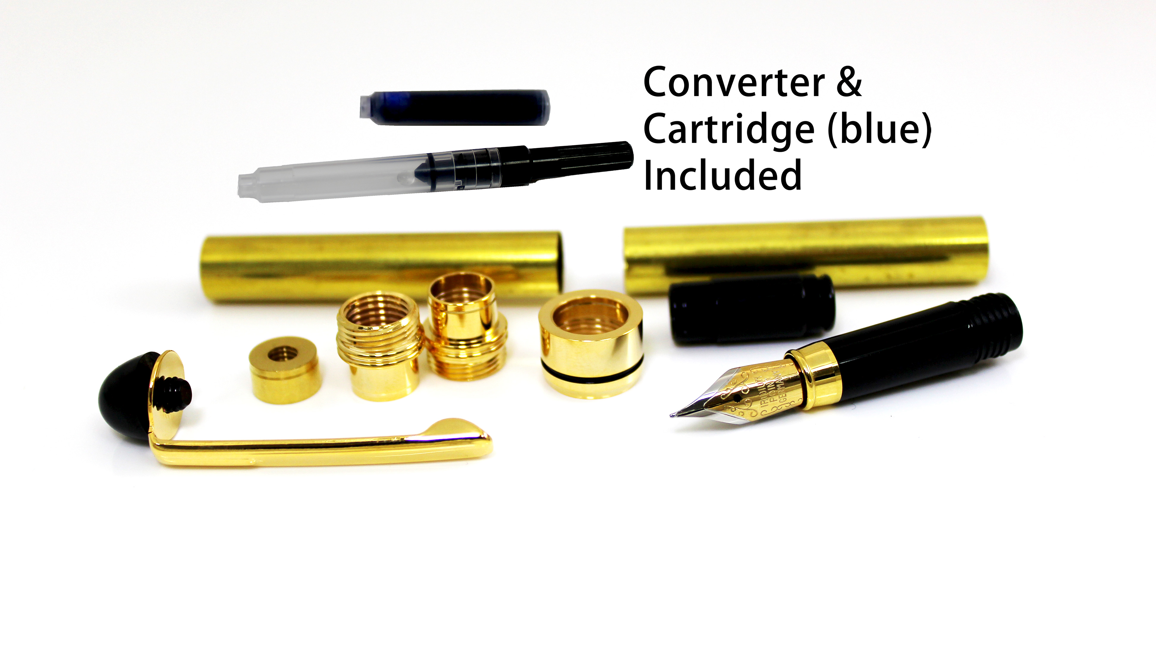 Euro-style Screw Cap Fountain Pen